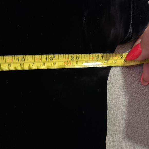 Balmain Black velvet tee this glitter logo, used - Picture 5 of 9